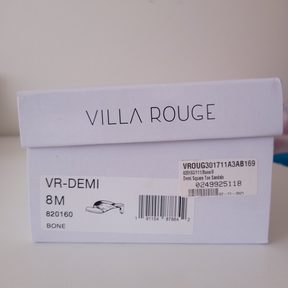 Villa Rouge Demi Square Toe Sandals - Picture 8 of 10